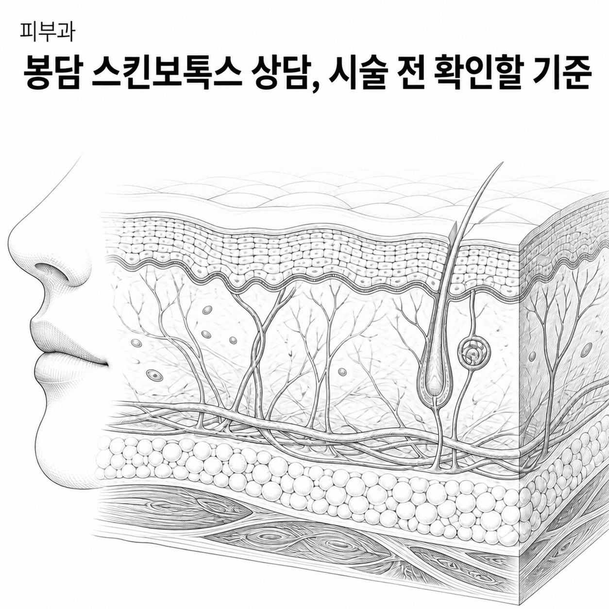 경기 피부과 봉담 스킨보톡스 상담, 시술 전 확인할 기준 핵심 정보 이미지