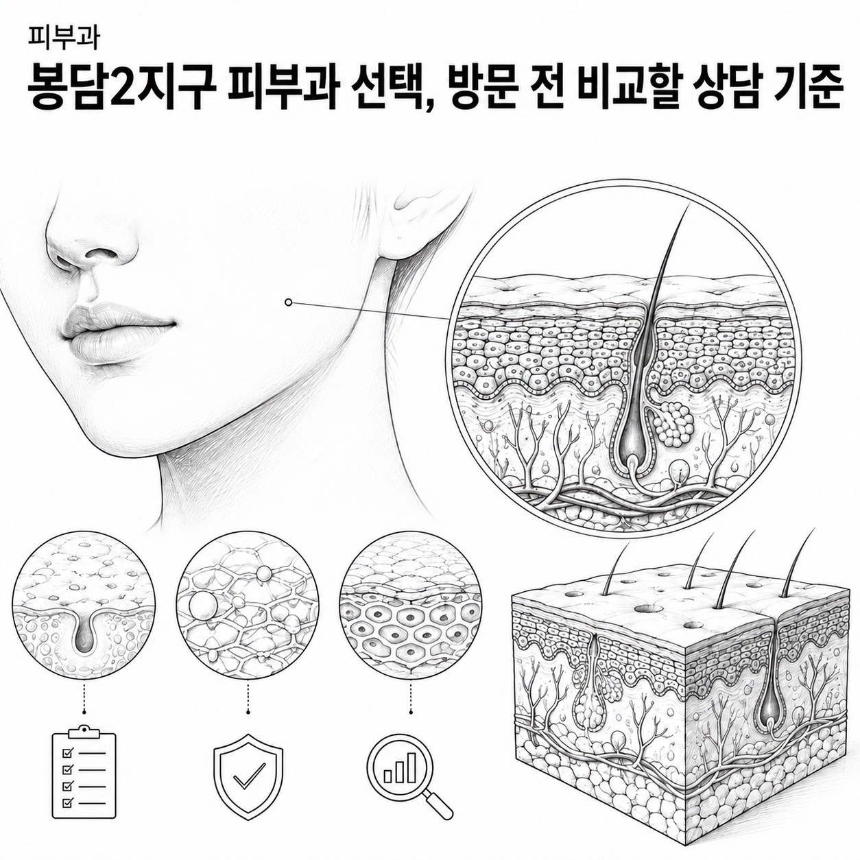경기도 봉담2지구 피부과 선택, 방문 전 비교할 상담 기준 핵심 정보 이미지