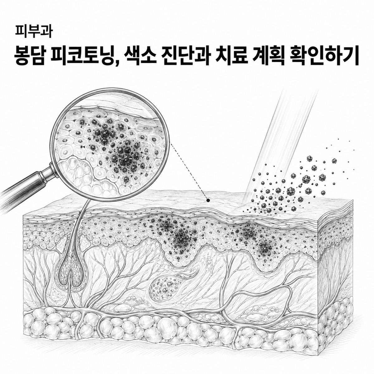 경기도 화성시 피부과 봉담 피코토닝, 색소 진단과 치료 계획 확인하기 핵심 정보 이미지